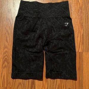 Gymshark Adapt Animal Butterfly Black Shorts - S